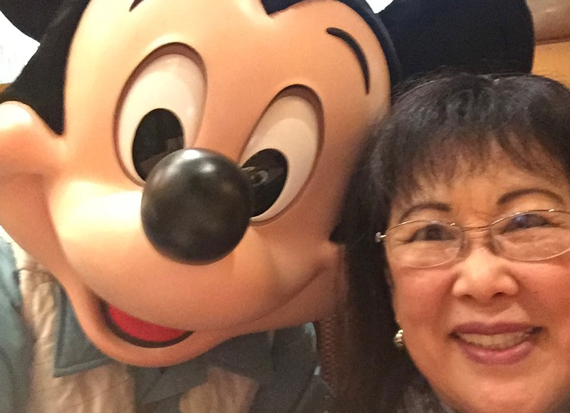 Mickey Mouse and Sheila
